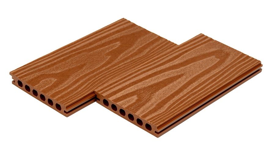 Террасная доска БЕСШОВНАЯ, 142х22 мм, ИРИСКА - Фото