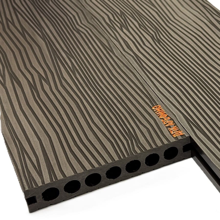 Террасная доска АРФ РИНГ СТРОНГ, 145х24 мм. ВЕНГЕ - Фото