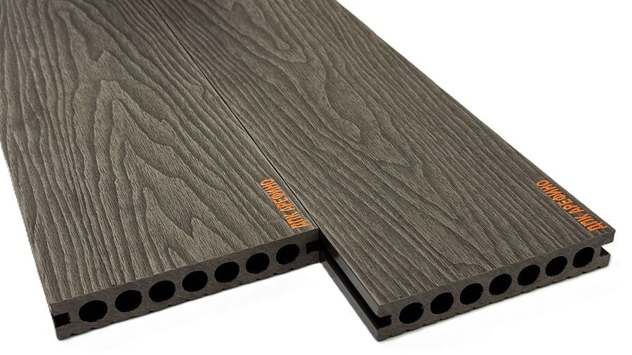 Террасная доска АРФ РИНГ, 145х24 мм. ВЕНГЕ - Фото