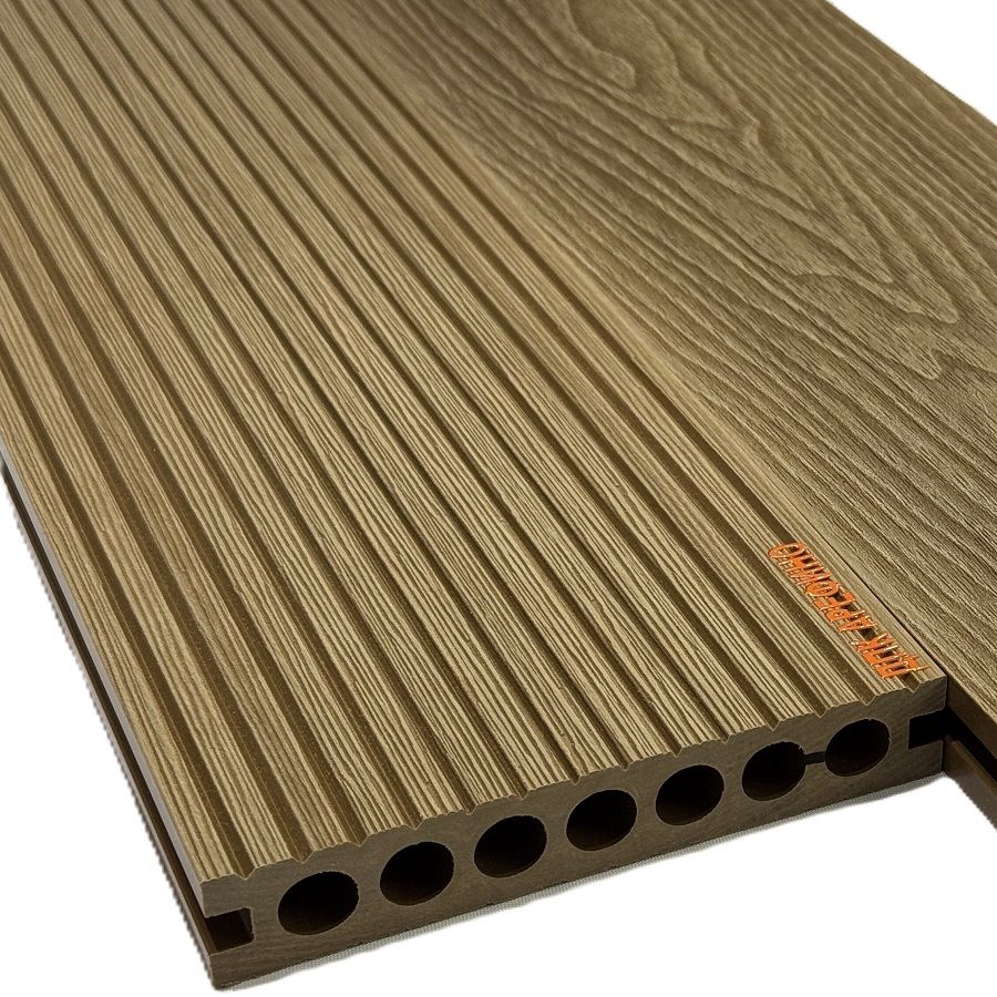 Террасная доска АРФ РИНГ, 145х24 мм. ОРЕХ - Фото