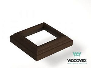 Юбка столба ограждения Woodvex Select, ВЕНГЕ - Фото