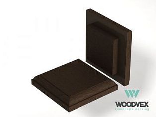 Крышка столба ограждения Woodvex Select, ВЕНГЕ - Фото