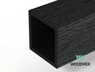 Столб ограждения Woodvex Select 100х100х3000 мм, ГРАФИТ - Фото