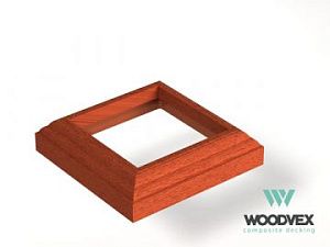 Юбка столба ограждения Woodvex Select, ТЕРРАКОТА - Фото