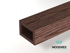 Балясина ограждения Woodvex Select 60х40 мм, ТЕМНО-КОРИЧНЕВЫЙ - Фото