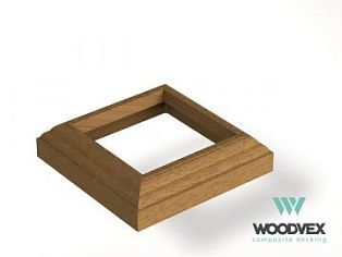 Юбка столба ограждения Woodvex Select, ВУД - Фото