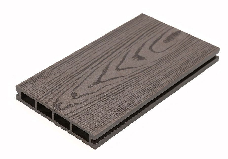 Террасная доска МАКС 2D СТ-М, 140х25 мм, ШОКОЛАД Террасная доска МАКС 2D СТ-М, 140х25 мм, ШОКОЛАД - Фото